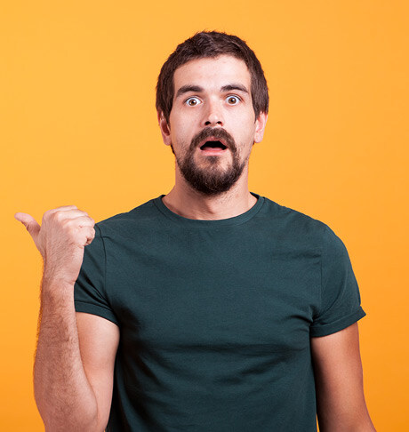 Two people at a computer