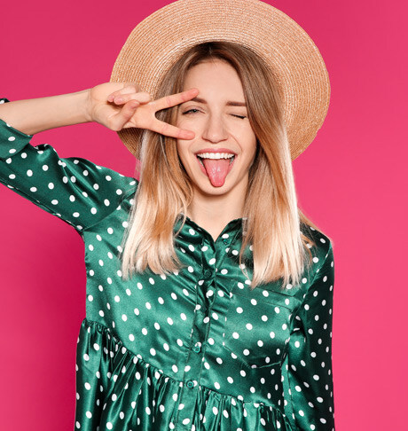 Two people at a computer